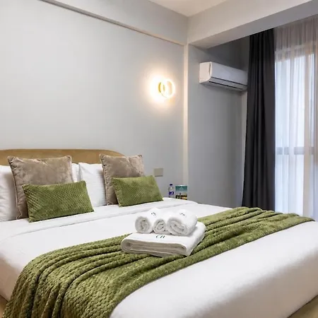 아파트 1016 Modern Escape In New Building Near Parliament 부쿠레슈티